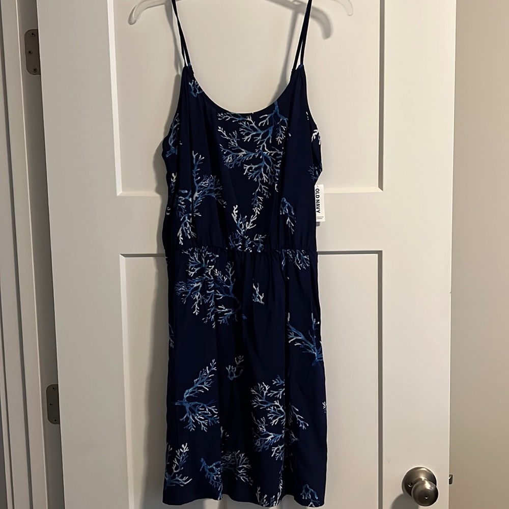 Navy Dress NWT